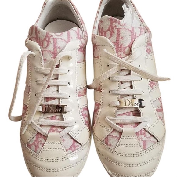 pink dior sneakers